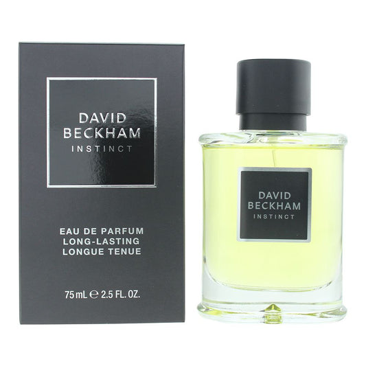 David Beckham Instinct Long-Lasting Eau de Parfum 75ml Mens Fragrance Spray