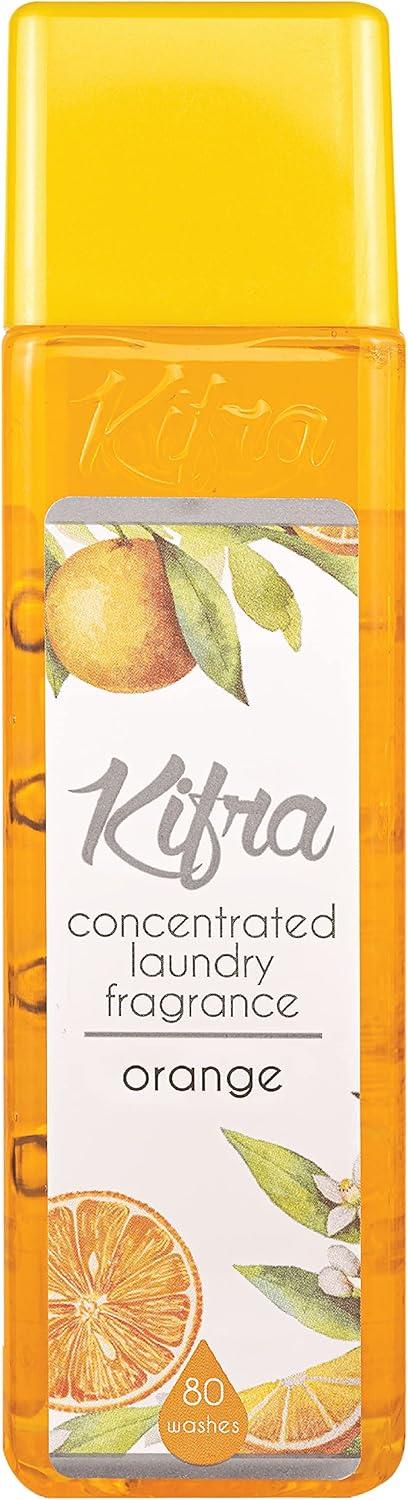 Kifra Orange Concentrated Final Laundry Rinse Fragrance Gentle Clothes 80W 200ml