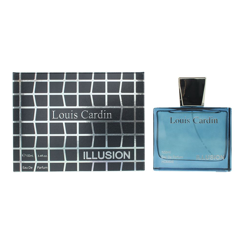 Louis Cardin Illusion Eau de Parfum 100ml Mens Fragrance Spray