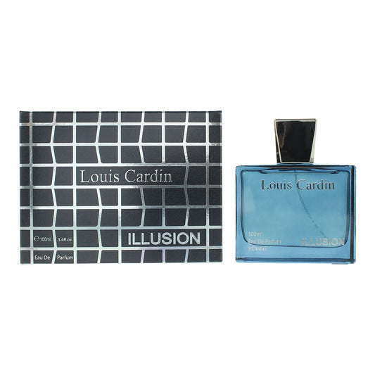 Louis Cardin Illusion Eau de Parfum 100ml Mens Fragrance Spray
