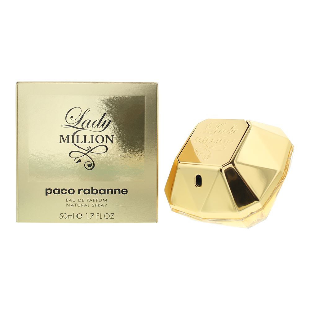 Paco Rabanne Lady Million Eau de Parfum 50ml Spray Womens Fragrance
