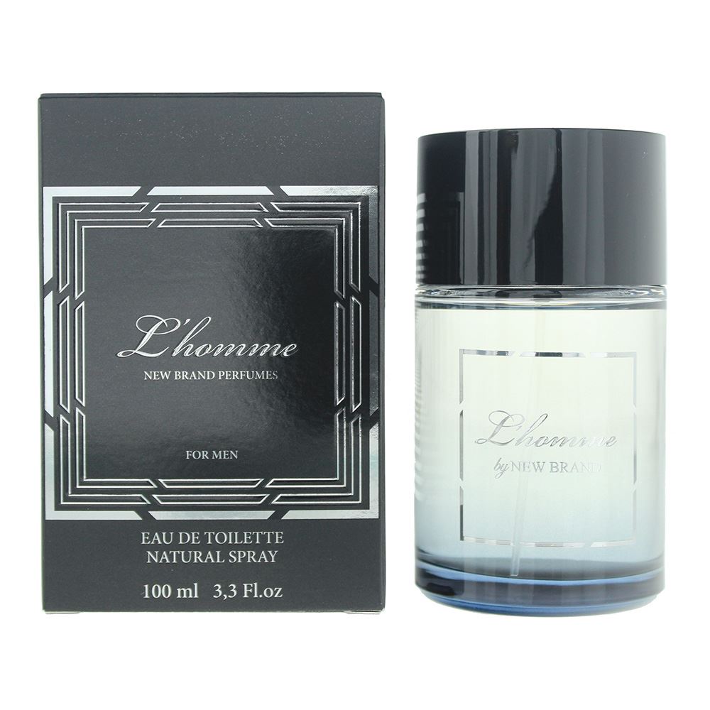 New Brand L'homme For Men Eau de Toilette 100ml Mens Fragrance Spray