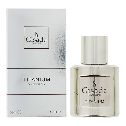 Gisada Titanium Eau de Parfum 50ml Mens Fragrance Spray