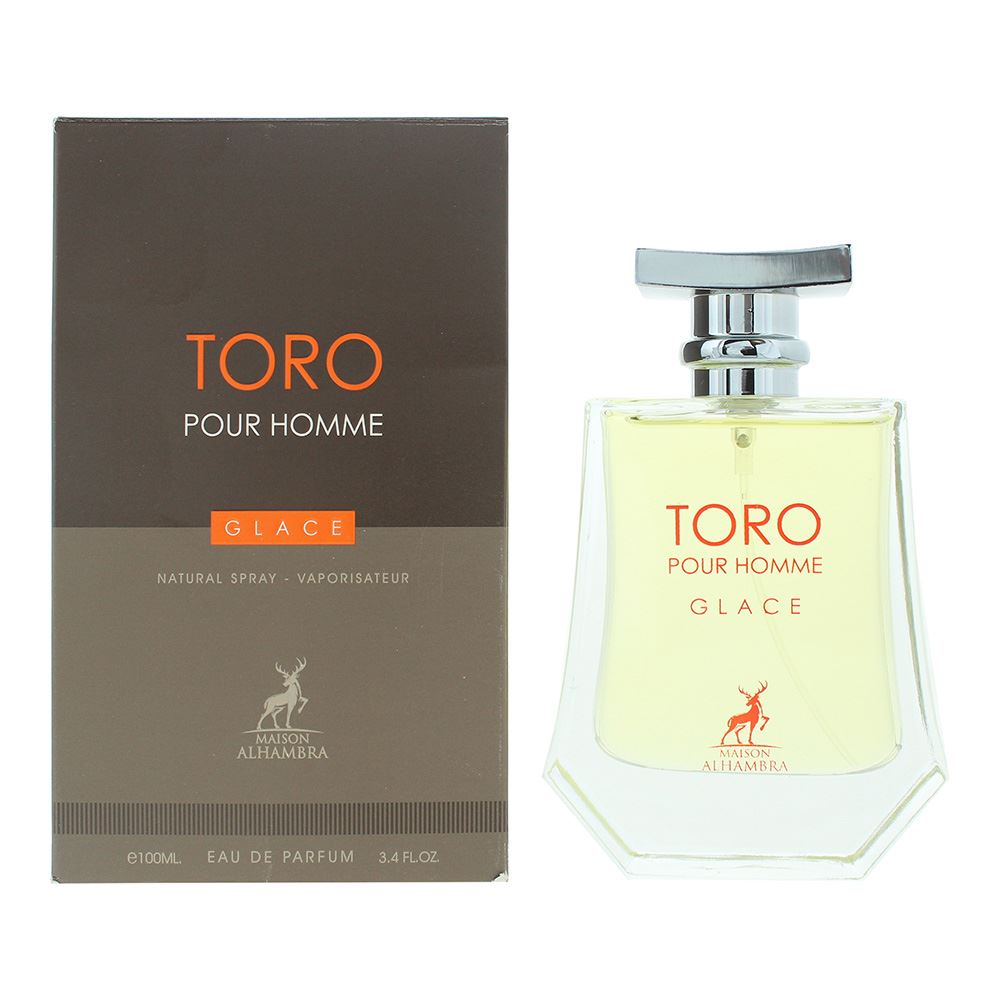 Maison Alhambra Toro Glace Pour Homme Eau de Parfum 100ml Mens Fragrance Spray