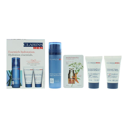 Clarins Hydration Essentials 4 Piece Gift Set