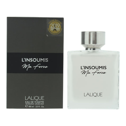 Lalique L'insoumis Ma Force Eau de Toilette 100ml Mens Fragrance Spray
