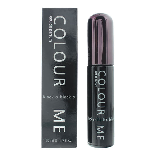 Milton Lloyd Colour Me Homme Black Eau de Parfum 50ml Womens Fragrance Spray