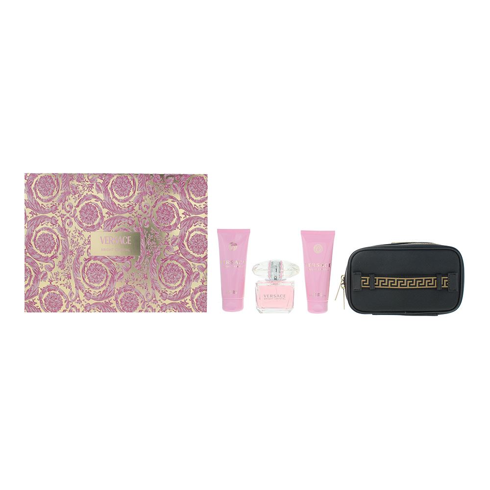Versace Bright Crystal 4 Piece Gift Set