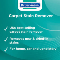 Dr Beckmann Carpet Stain Remover Home Upholstery Dirt Cleaner 650ml