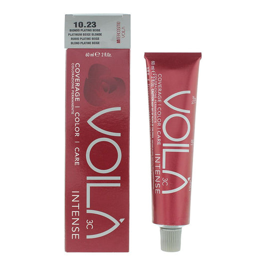 Intercosmo Voila 3C Intense 10.23 Platinum Beige Blonde Hair Colour 60ml