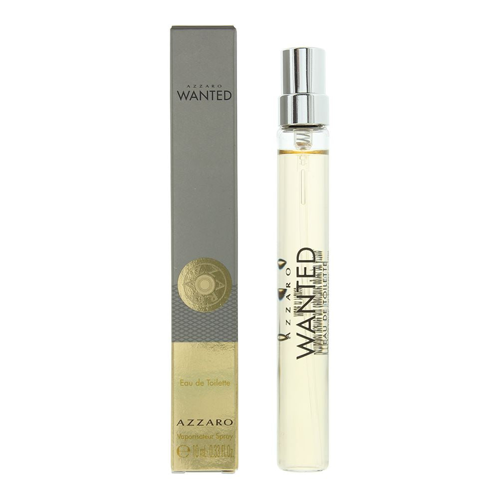 Azzaro Wanted Mini Eau de Toilette 10ml Mens Fragrance Spray