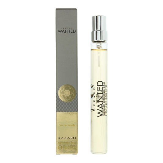 Azzaro Wanted Mini Eau de Toilette 10ml Mens Fragrance Spray