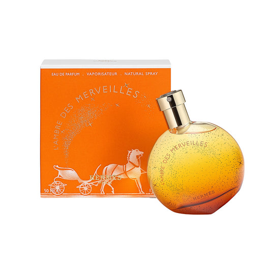 Hermes L'ambre Des Merveilles Eau de Parfum 50ml Womens Fragrance Spray