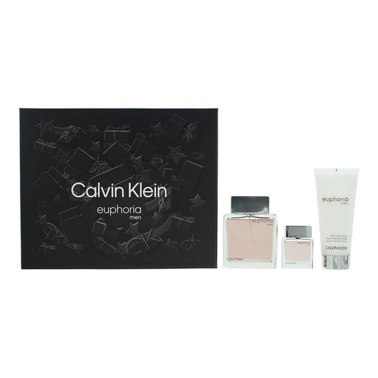 Calvin Klein Euphoria Men 3 Piece Gift Set