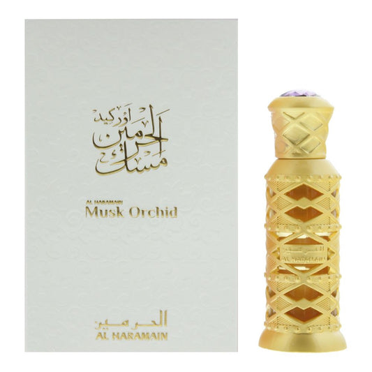 Al Haramain Musk Orchid Perfume Oil 12ml Unisex Fragrance Spray