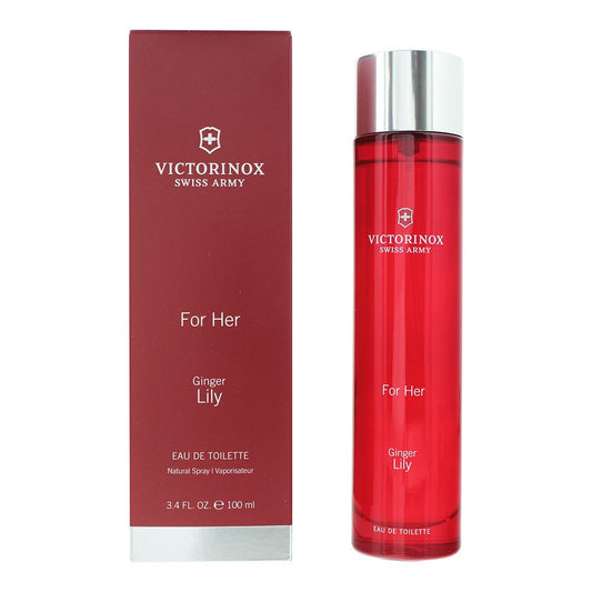 Swiss Army Victorinox Ginger Lily Eau de Toilette 100ml Womens Fragrance Spray