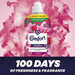 Comfort Fabric Conditioner Long Last Fragrance 48 Washes Strawberry & Lily 1.44L