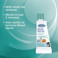 Dr Beckmann Lubricant & Grease Stain Devils Remover Cloth Dirt Cleaner 50ml