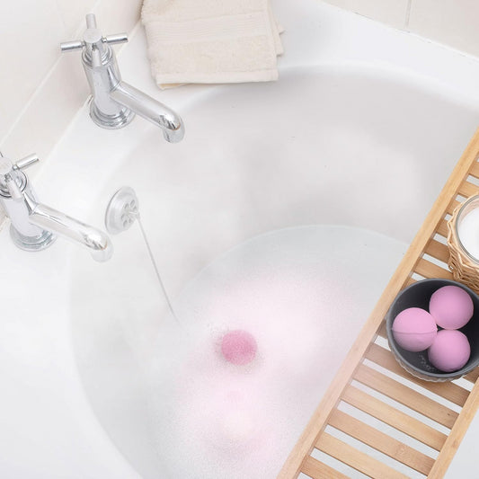 Elysium Spa Bath Bombs 3Pk Rose Scent For Body Relaxing