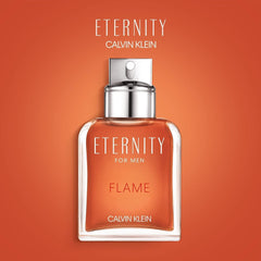 Calvin Klein Eternity For Men Flame Eau de Toilette 100ml Mens Fragrance Spray