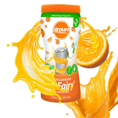 Airpure Bin Freshener Powder Fairy Odour Eliminator Orange Burst Fragrance 500g