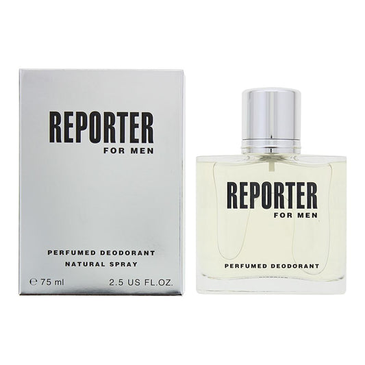 Oleg Cassini Reporter For Men Deodorant Spray 75ml Mens Fragrance Spray