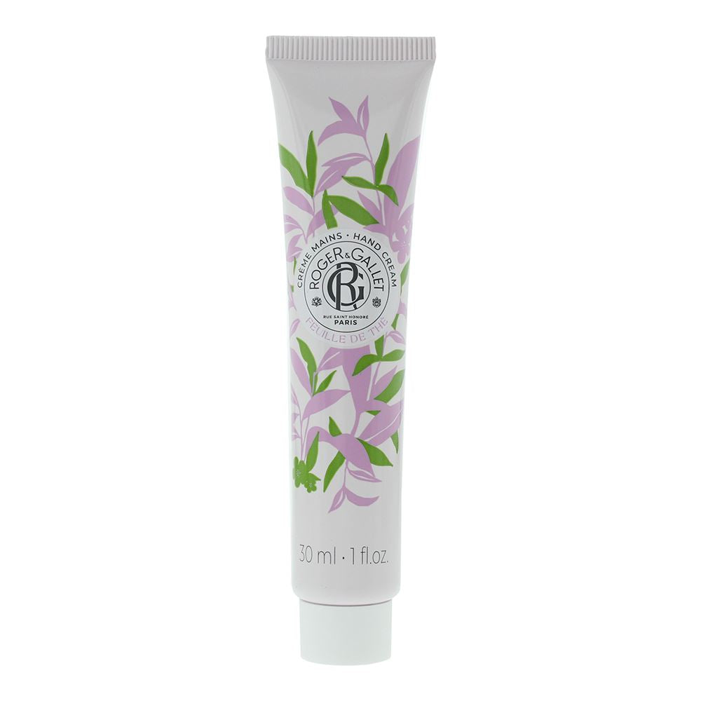 Roger & Gallet Feuille De The Hand Cream 30ml For Women