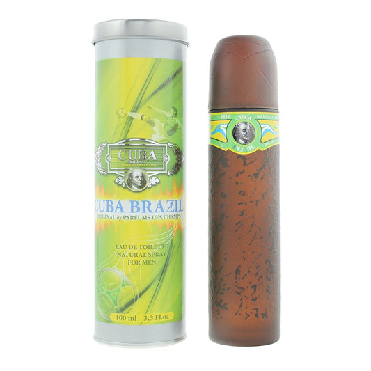 Cuba Brazil For Men Eau de Toilette 100ml Mens Fragrance Spray