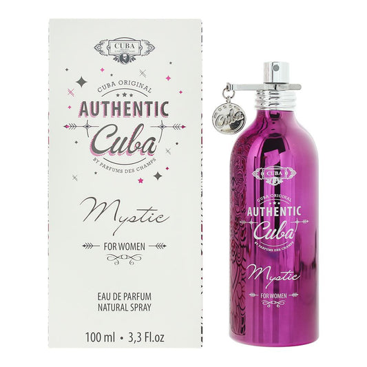 Cuba Authentic Mystic For Women Eau de Parfum 100ml Womens Fragrance Spray