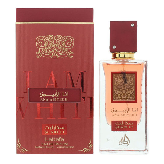 Lattafa Ana Abiyedh Scarlet Eau de Parfum 60ml Womens Fragrance Spray