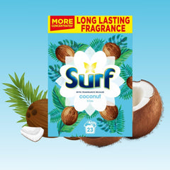 Surf Coconut Bliss Intense Burst Fragrance Concentrated Washing Powder 23W 1150g