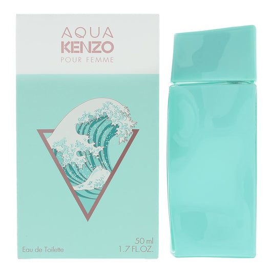 Kenzo Aqua Kenzo Pour Femme Eau de Toilette 50ml Womens Fragrance Spray