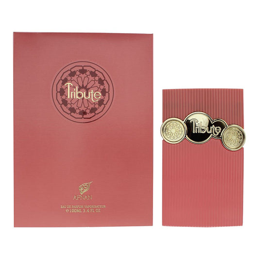 Afnan Tribute Pink Eau de Parfum 100ml Womens Fragrance Spray