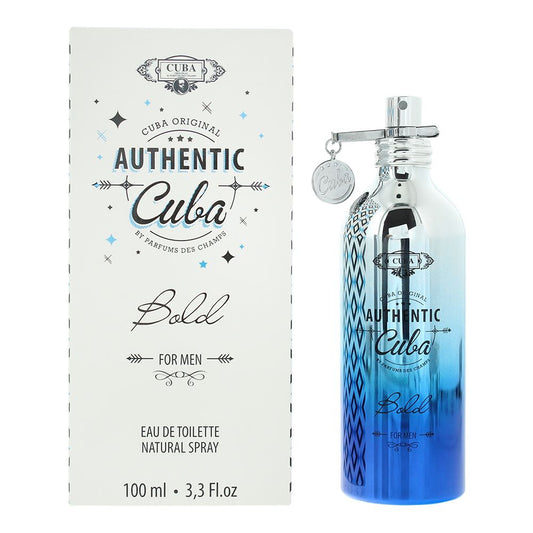 Cuba Authentic Bold For Men Eau de Toilette 100ml Mens Fragrance Spray
