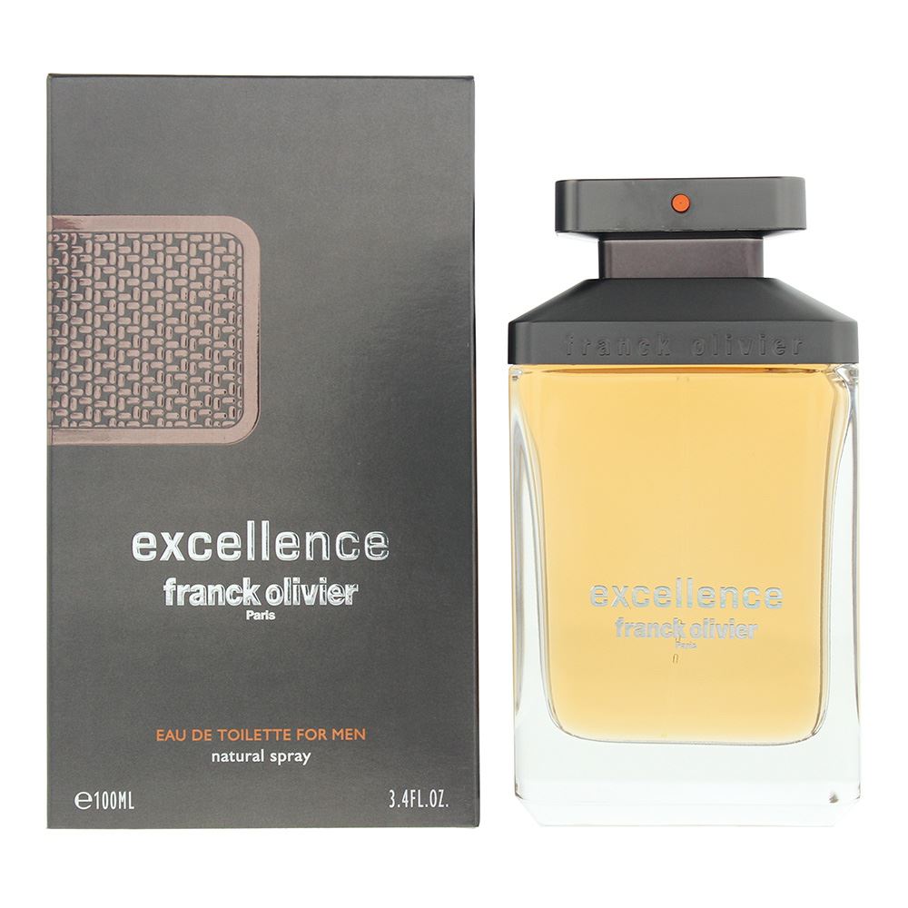 Franck Olivier Excellence Men Eau de Toilette 100ml Mens Fragrance Spray