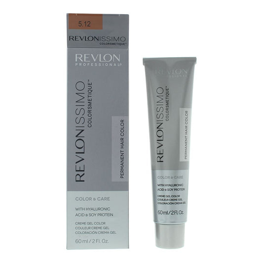 Revlon Revlonissimo Colorsmetique 5.12 Light Pearly Brown Hair Colour 60ml Women