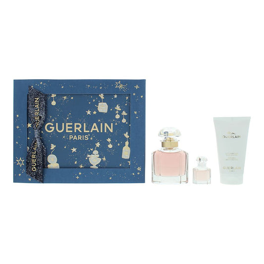 Guerlain Mon Guerlain 3 Piece Gift Set: Eau de Parfum 50ml - Eau de Parfum 5ml