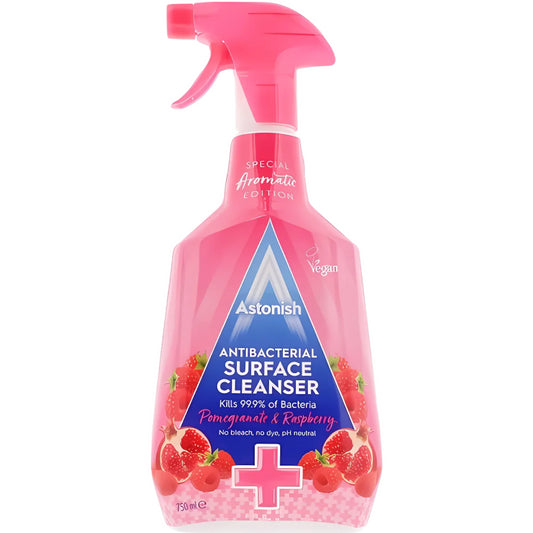 Astonish Multi Purpose Surface Cleanser Spray Pomegranate & Raspberry 750ml