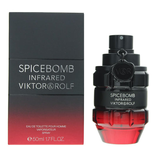 Viktor & Rolf Spicebomb Infrared Eau de Toilette 50ml Mens Fragrance Spray