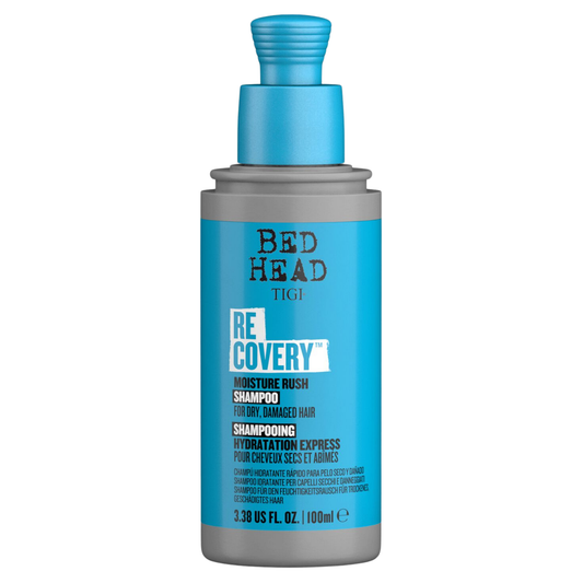 TIGI Bed Head Recovery Moisture Rush Shampoo 100ml for Dry & Damaged Hair