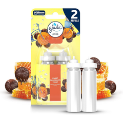 Glade Sense & Spray Sweet Chocolate Treat Air Freshener Refill Duo (2 x 18ml) - Limited Edition - Home Office Hotel