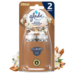 Glade Sense & Spray Sensual Sandalwood & Jasmine Air Freshener Refill Duo (2 x 18ml) - Home Office Hotel