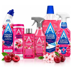 Astonish Frosted Cherry Cleaning Bundle 6 Piece Home Cleaning Set