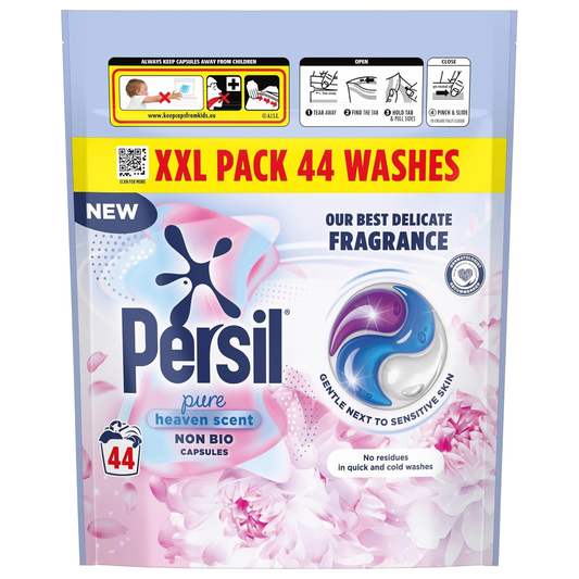 Persil Pure Heaven Scent Non Bio 44 Washes – XXL Pack