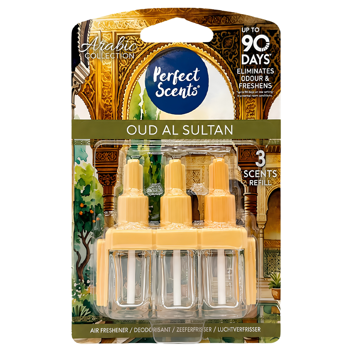 Perfect Scents Oud Al Sultan 3 x 20ml Air Freshener Refills