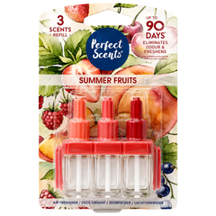 Perfect Scents Summer Fruits Air Freshener Refills – 3 Scent, 20ml