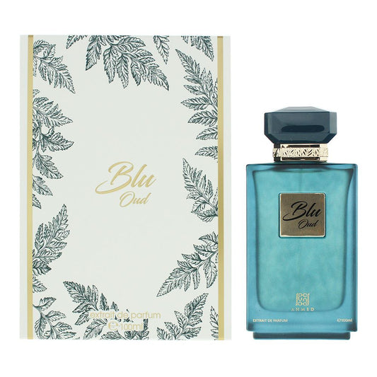 Ahmed Al Maghribi Blu Oud Eau de Parfum 100ml Unisex Fragrance Spray