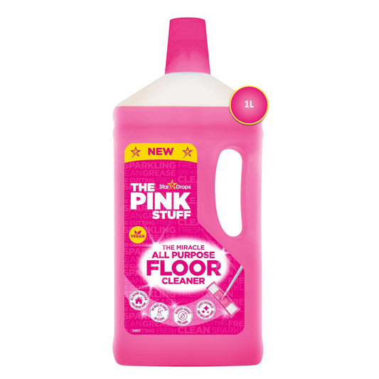 The Pink Stuff Miracle All Purpose Floor Cleaner Liquid Cleans Grease 1L