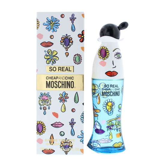 Moschino Cheap And Chic So Real Eau de Toilette 100ml Spray For Womens Fragrance
