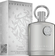 Afnan Supremacy Silver Pour Homme Eau de Parfum 100ml Mens Fragrance Spray